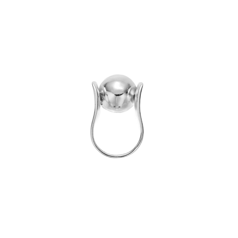 SCULPTURAL SPHERE RING
