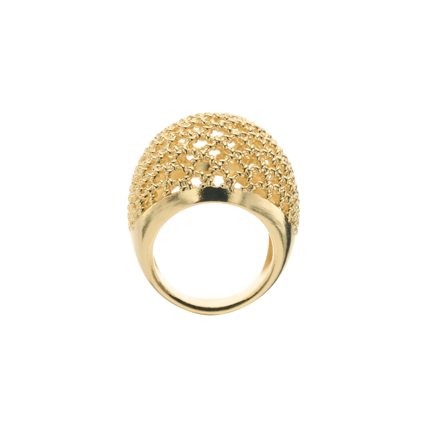 The Crochet Full Moon Ring