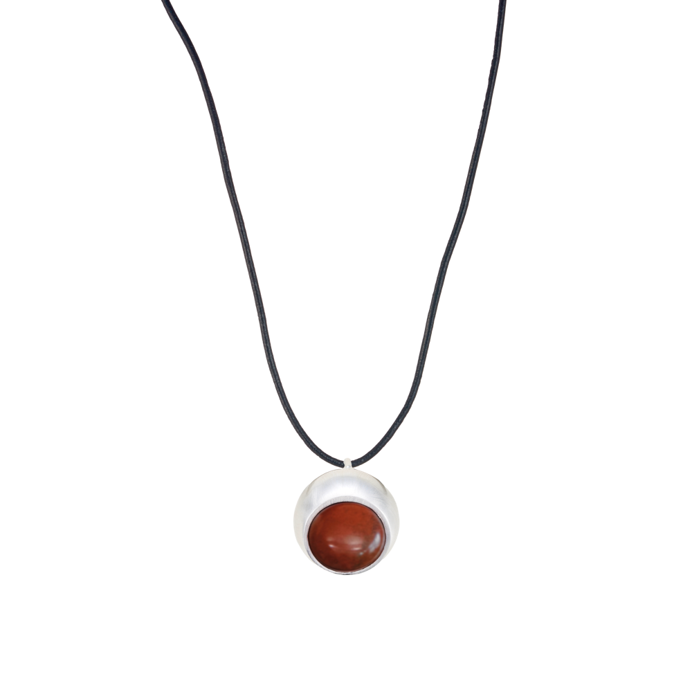 TEXTURED METAL NECKLACE