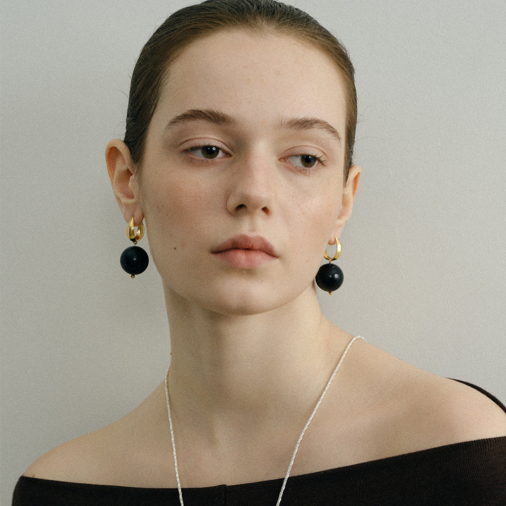 SEEDPOD DROP EARRINGS