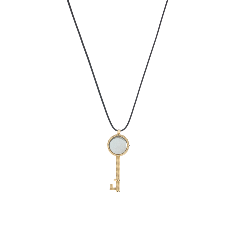 The Key & Mirror Locket Necklace