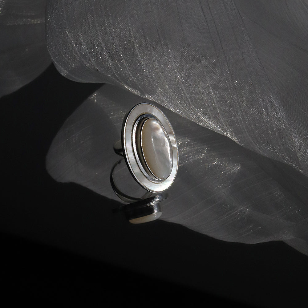 The Moonlight Plate Ring
