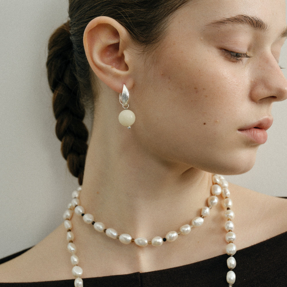 SEEDPOD DROP EARRINGS