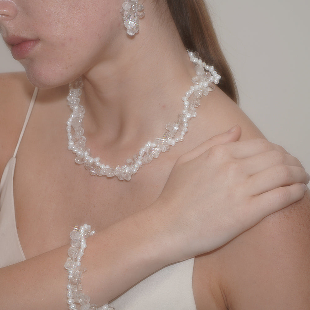 SUMMER GARDEN - CRYSTAL NECKLACE