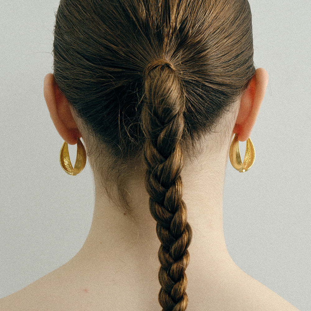 DOUBLE-SIDED SEEDPOD EARRINGS