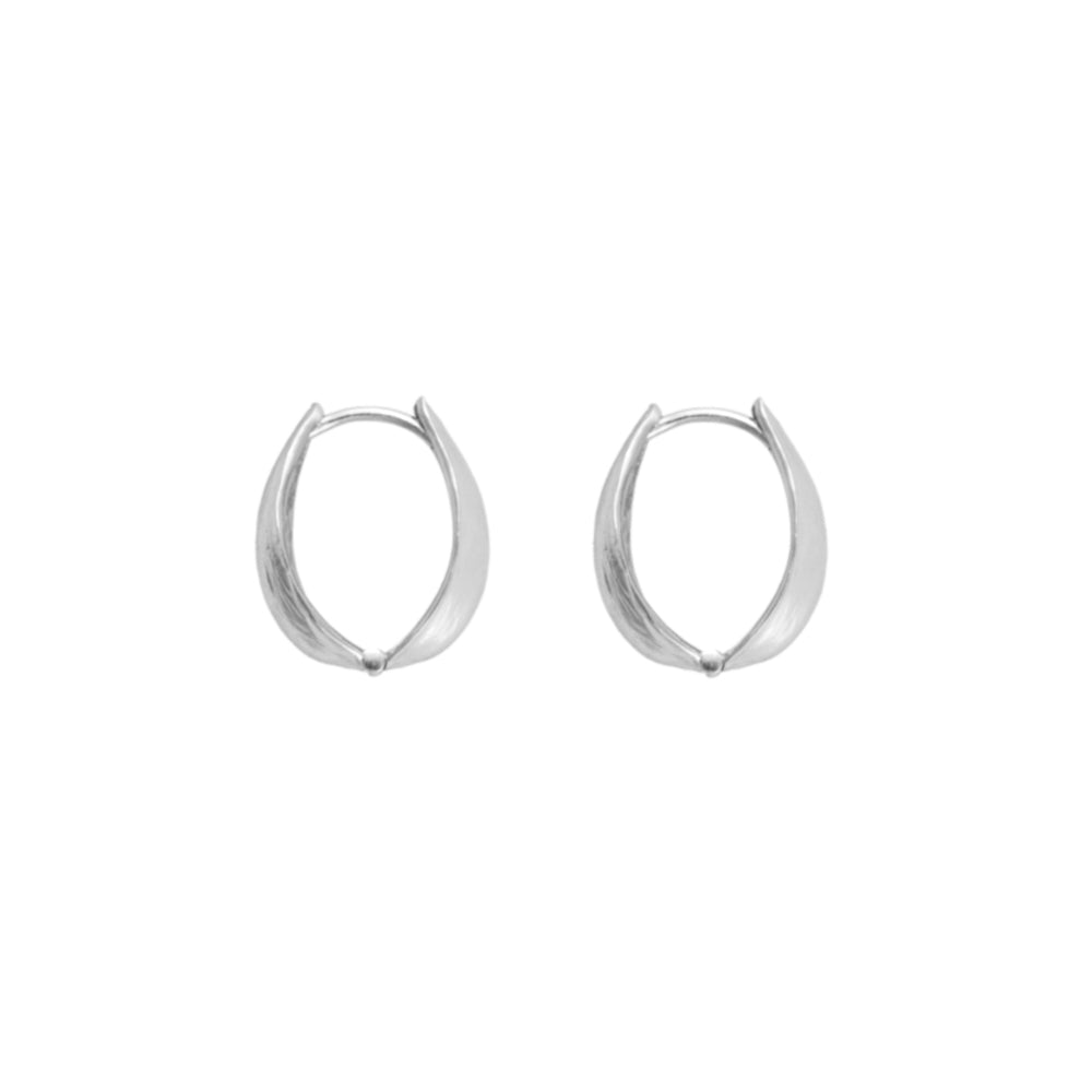DOUBLE-SIDED TWO-TONE SEEDPOD EARRINGS MINI