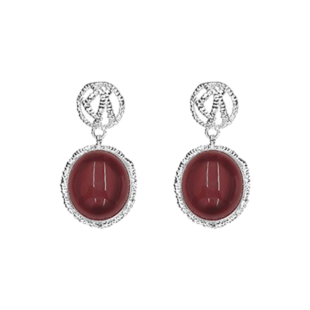 HOLLOW WOVEN EARRINGS