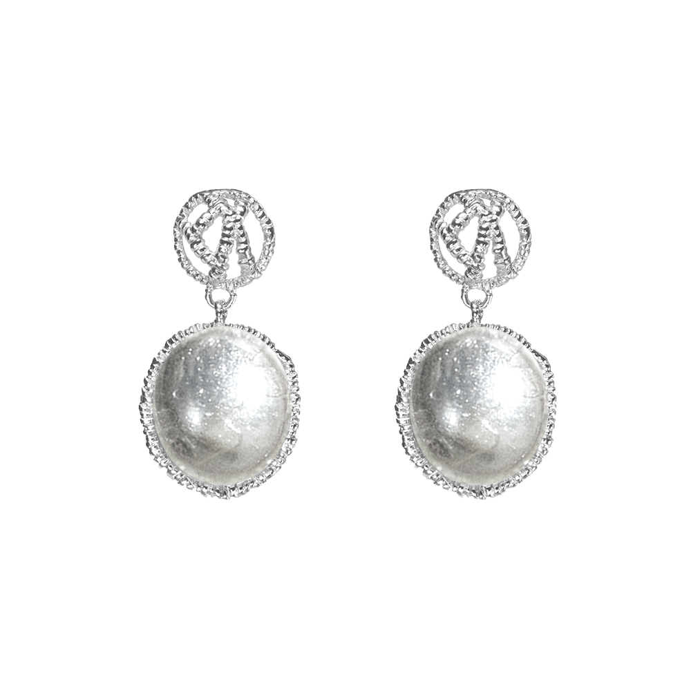 HOLLOW WOVEN EARRINGS