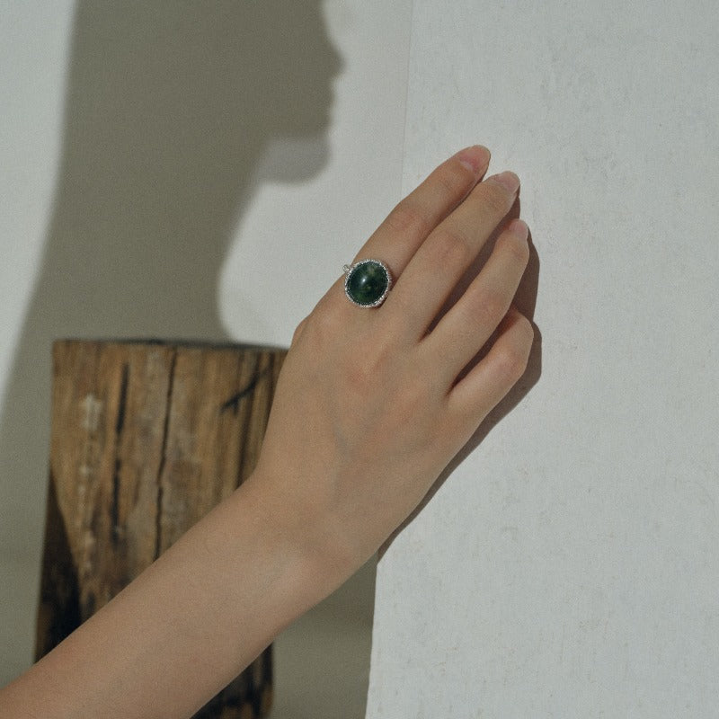 HOLLOW WOVEN RING