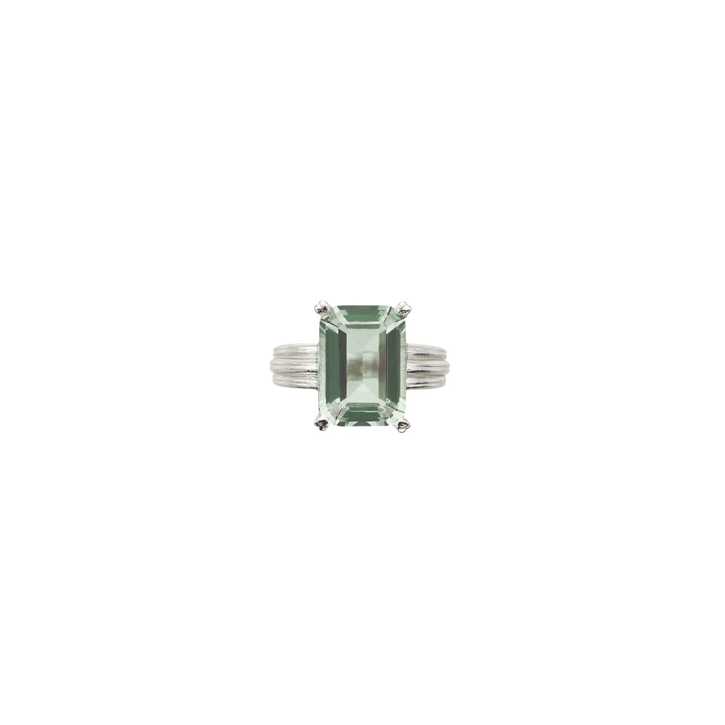 SUMMER GARDEN DOUBLE LAYERED CRYSTAL RING