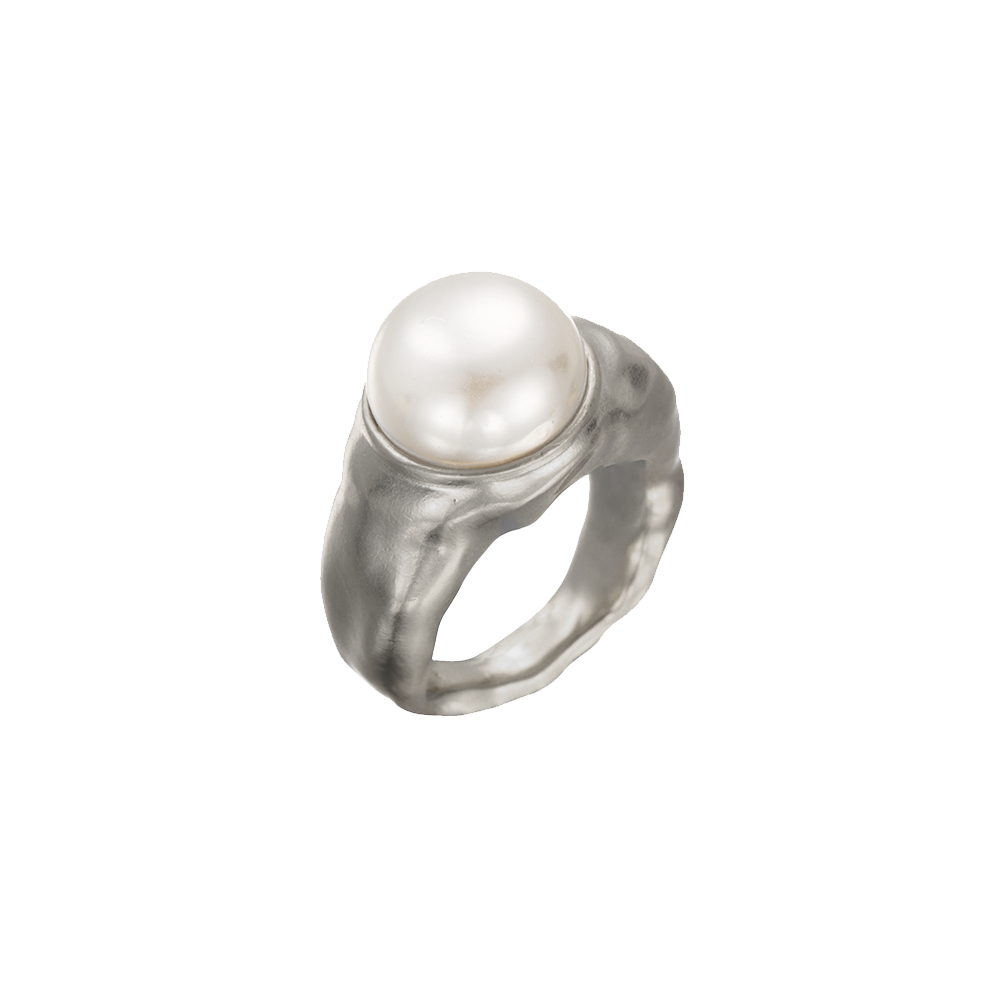 Round Pearl Ring
