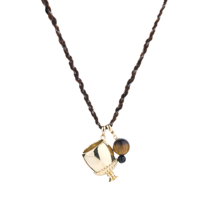 Wanderer's Wine Glass Necklace