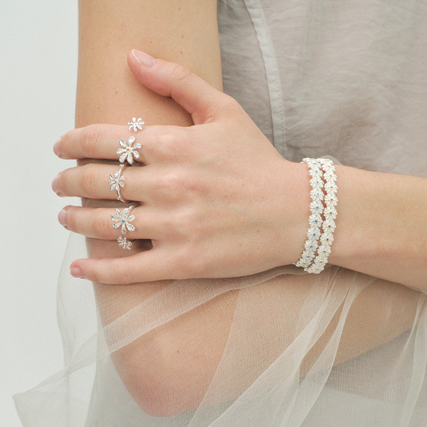 Gardenia Wreath Ring