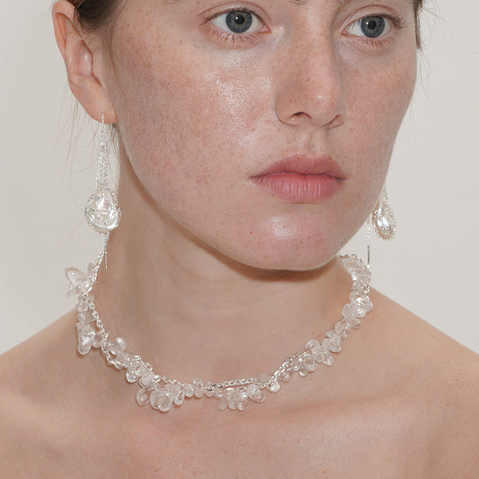SUMMER GARDEN -  CRYSTAL NECKLACE