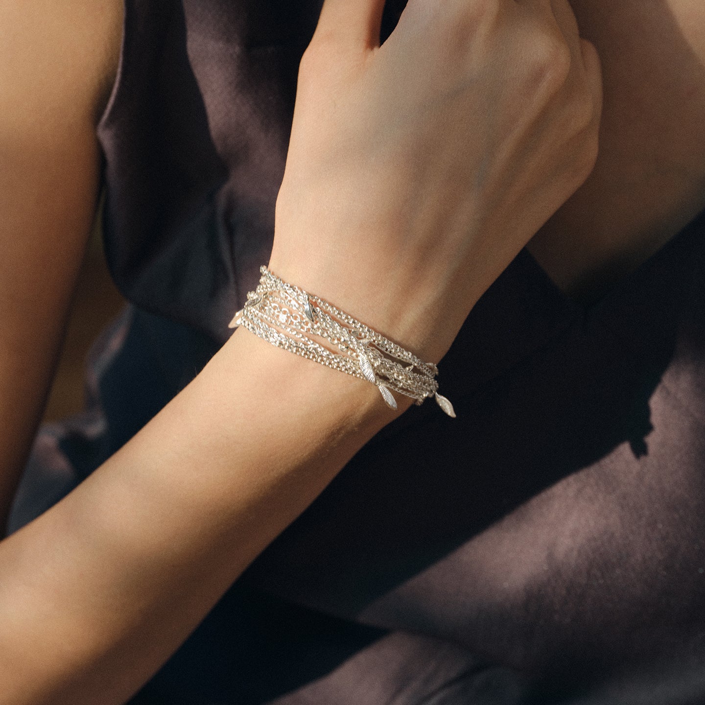 Tassel Wide Bracelet