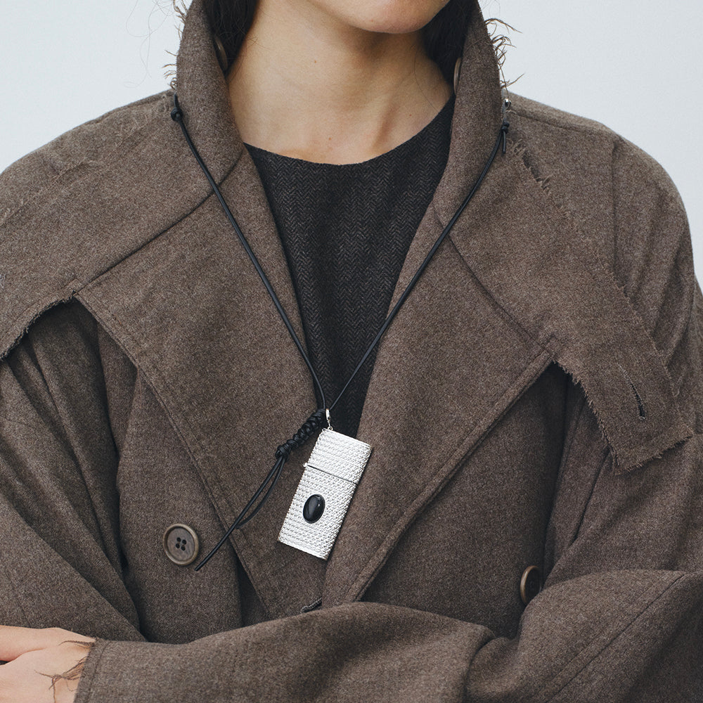 The Woven Keepsake Locket Necklace