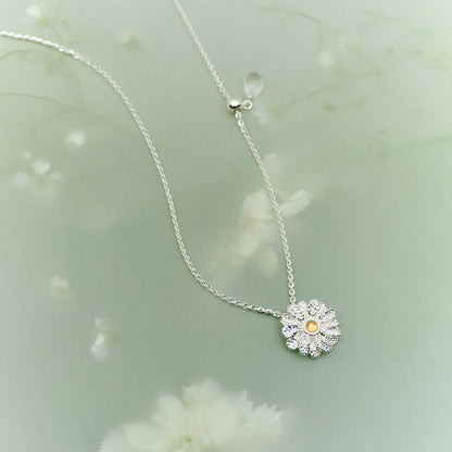 Double Petal Gardenia Necklace