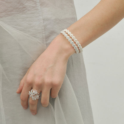 Gardenia Wreath Bangle