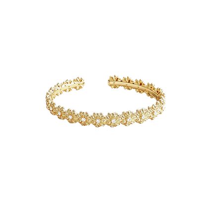 Gardenia Wreath Bangle