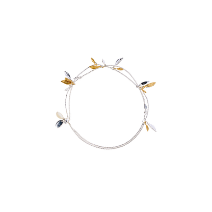 Wheat Ear Leaf Tassel Bracelet