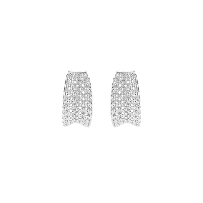 The Woven Texture Earrings