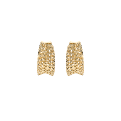 The Woven Texture Earrings