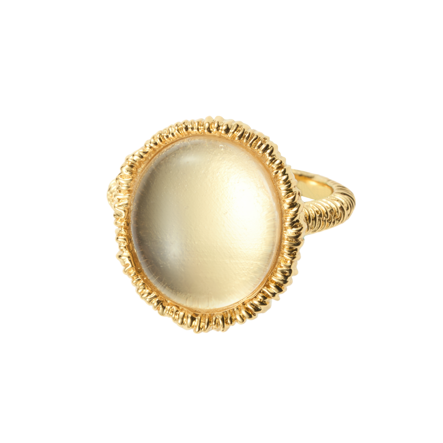 HOLLOW WOVEN RING