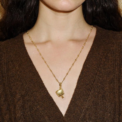 Wanderer's Wine Glass Necklace