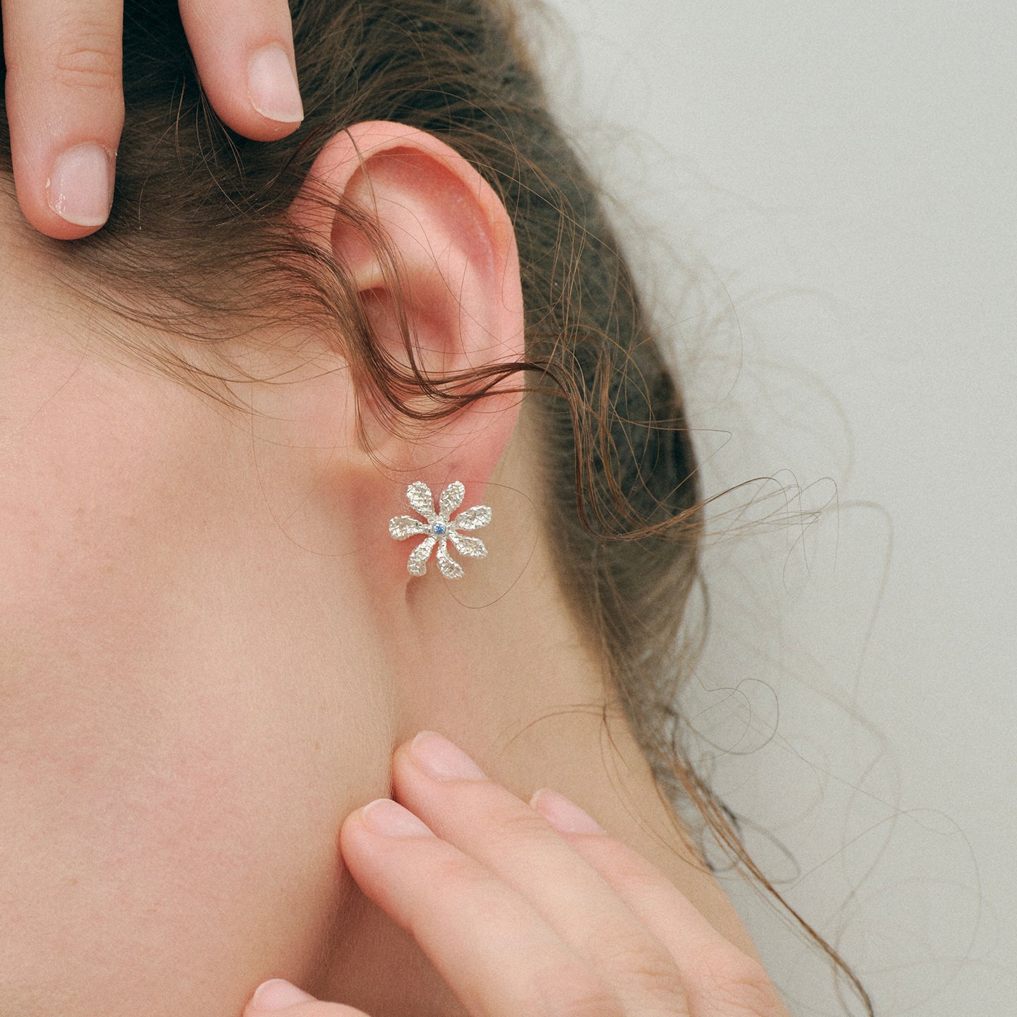 Gardenia Multi-wear Earrings - triple flower