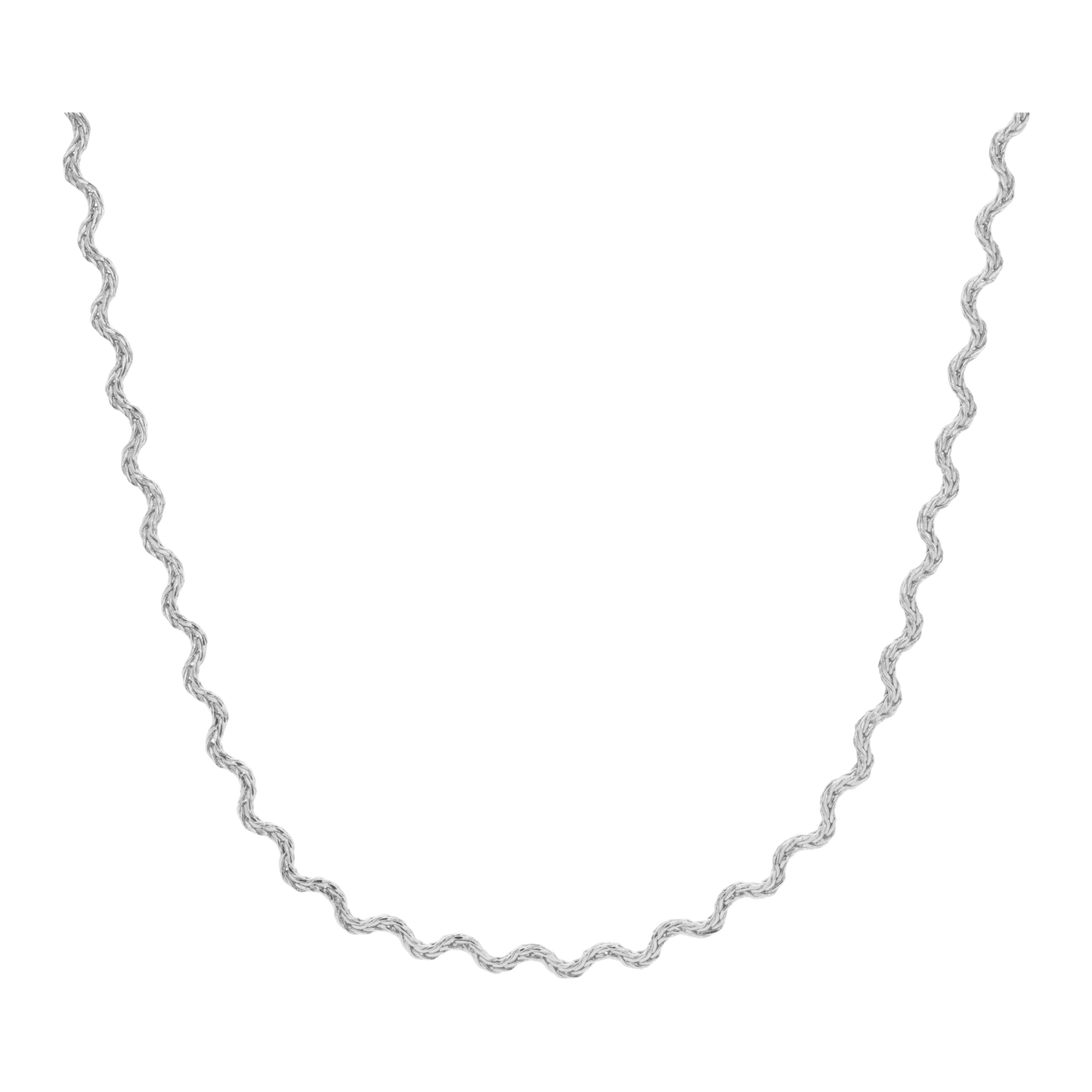 Wave-Edged Necklace