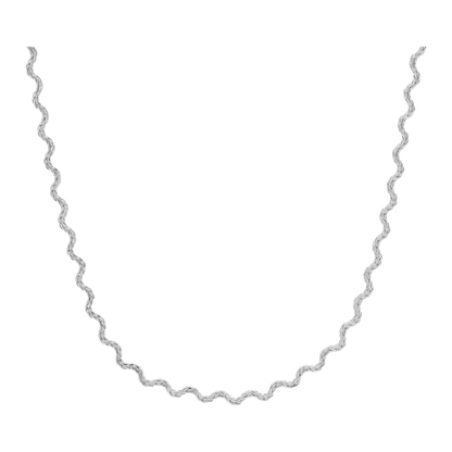 Wave-Edged Necklace