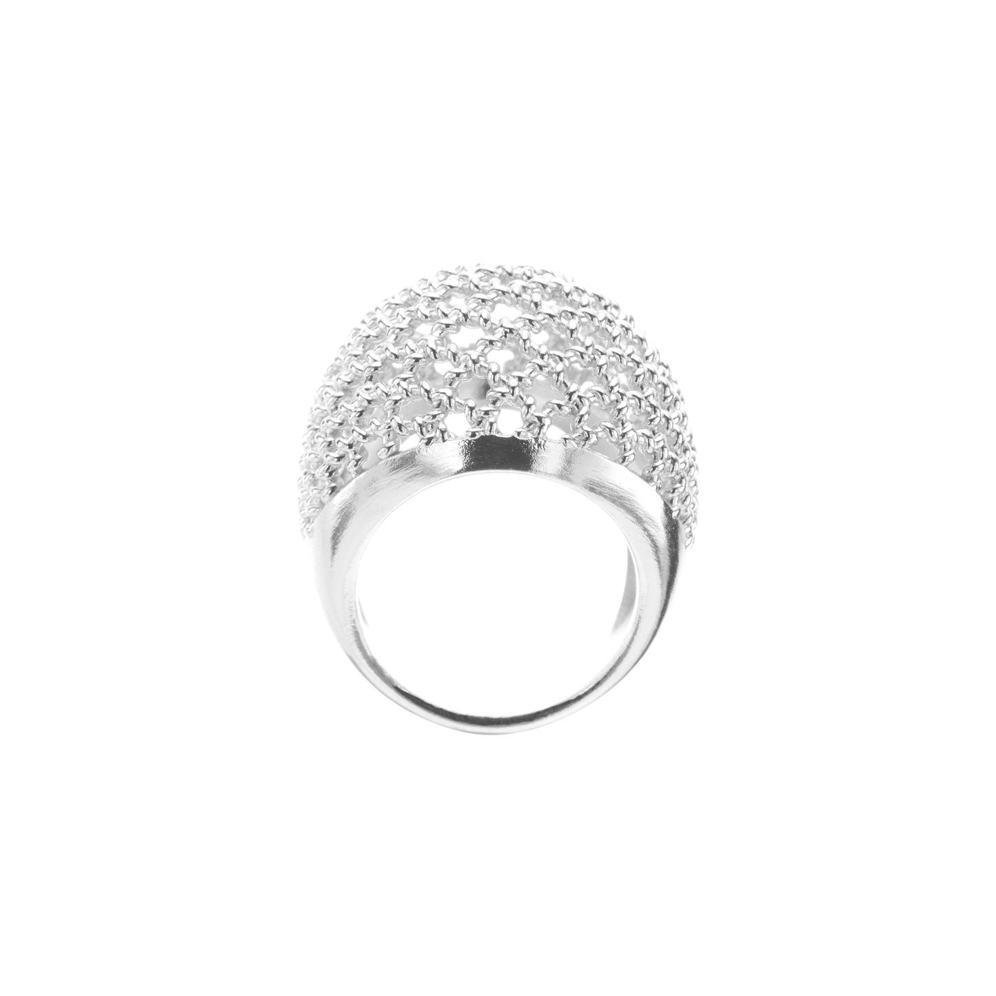 The Crochet Full Moon Ring
