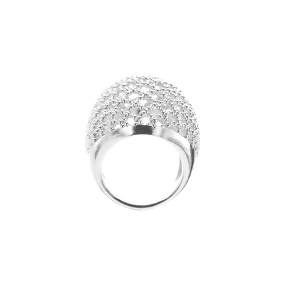The Crochet Full Moon Ring
