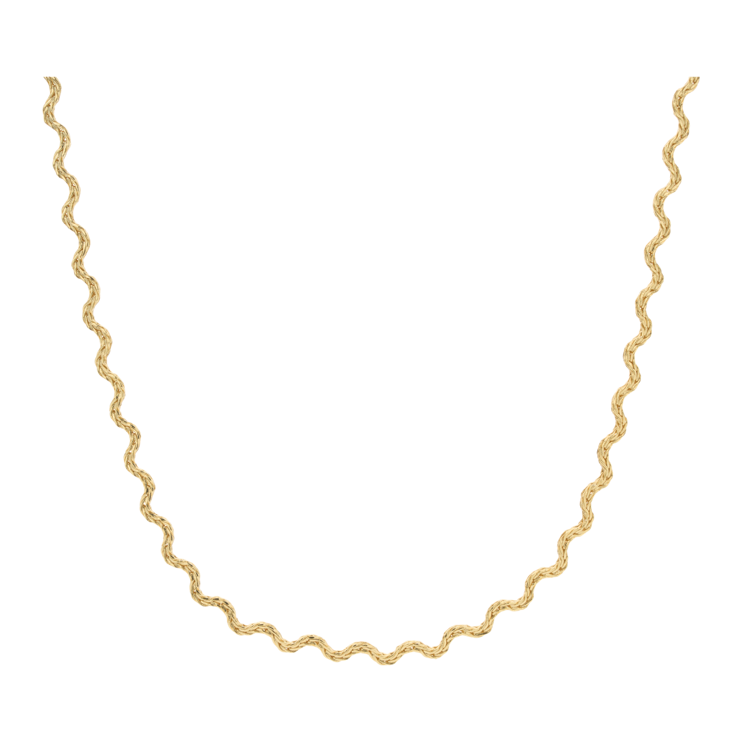 Wave-Edged Necklace