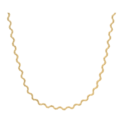 Wave-Edged Necklace