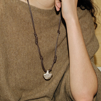 Woven Basket Necklace