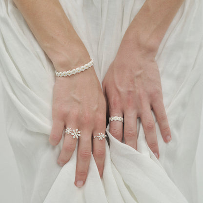 Gardenia Wreath Bangle