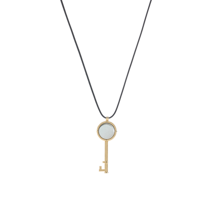 The Key & Mirror Locket Necklace