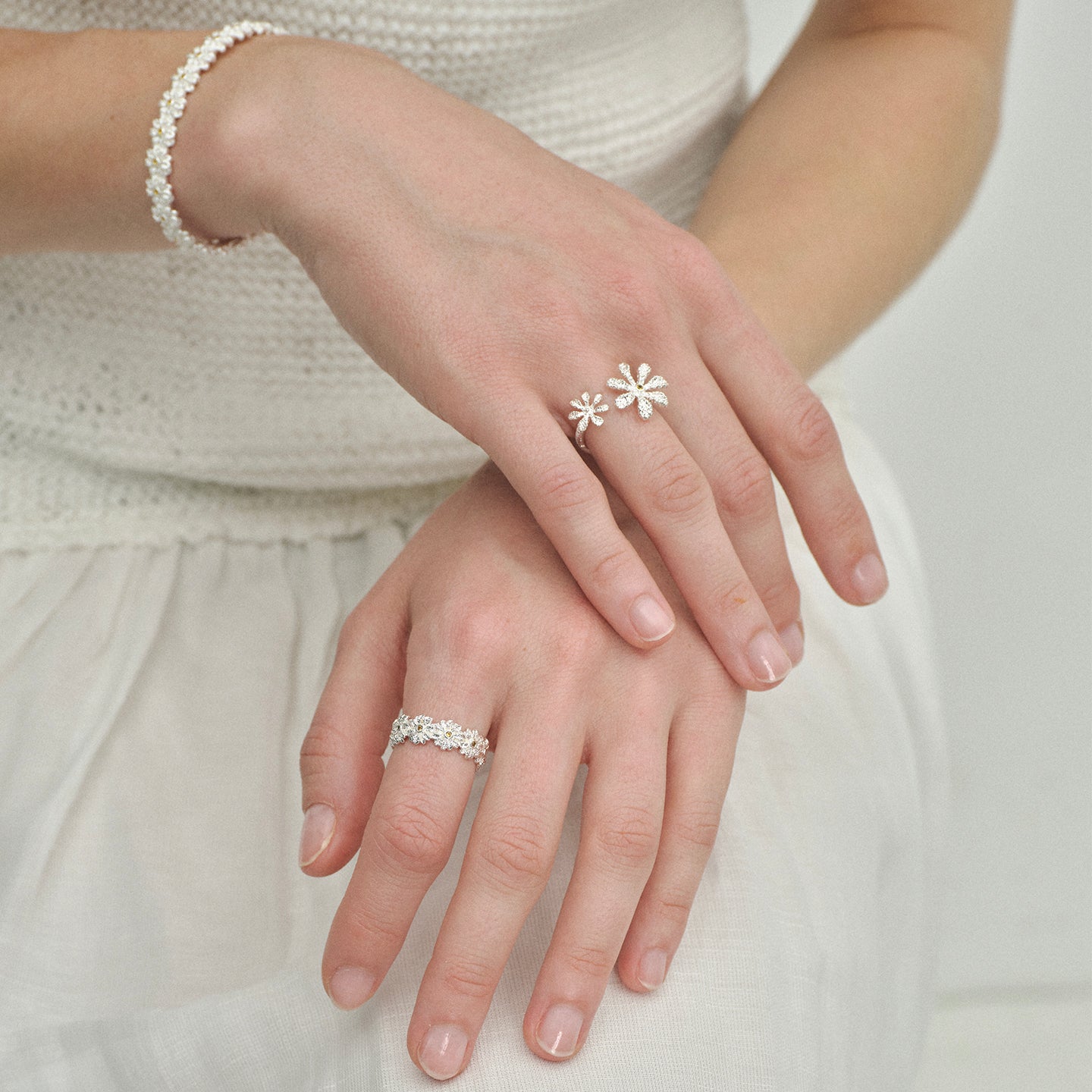 Gardenia Wreath Ring