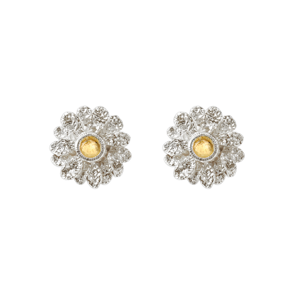 Double Petal Gardenia Earrings