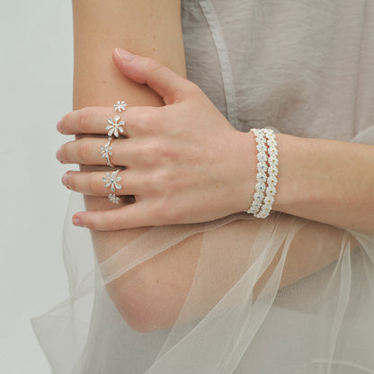 Gardenia Wreath Bangle