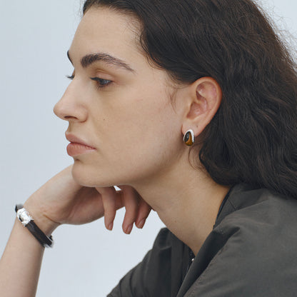 Beaded Energy Gem Earrings