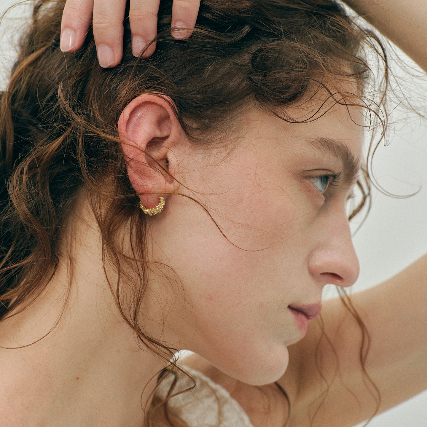 Gardenia Wreath Hoops