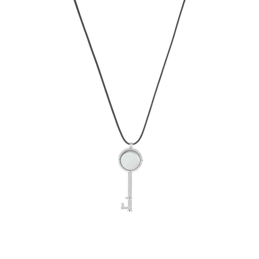 The Key & Mirror Locket Necklace