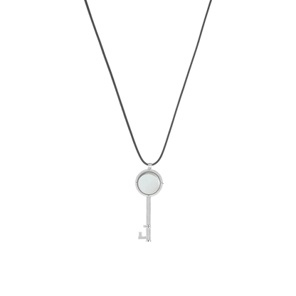 The Key & Mirror Locket Necklace
