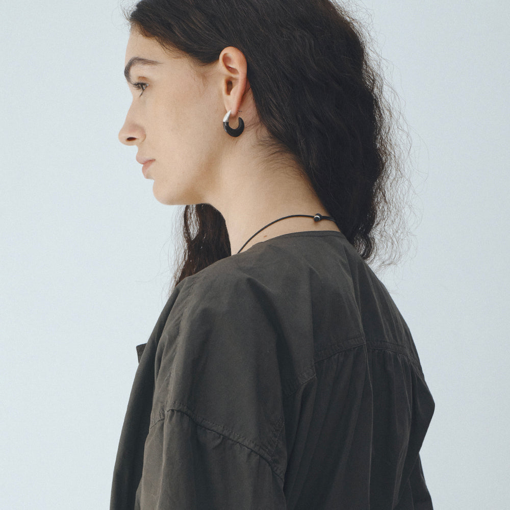 The Enamel Hook Earrings