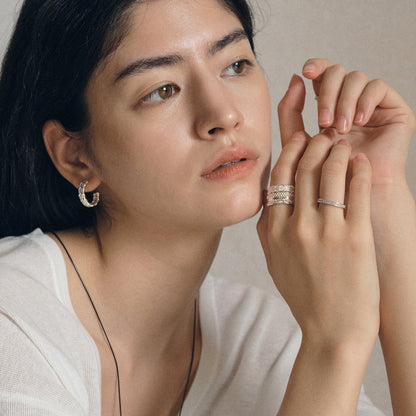 The Ornament Trims Ring Ensemble