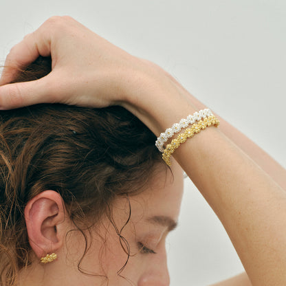 Gardenia Wreath Bangle