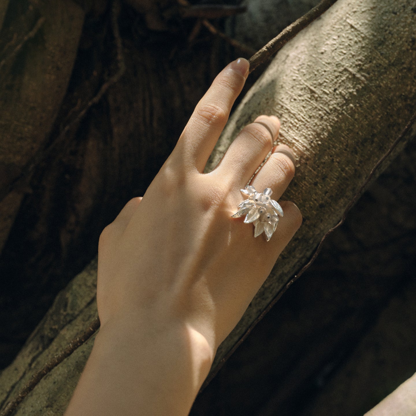 Wheat Ear Leaf Fruit Ring