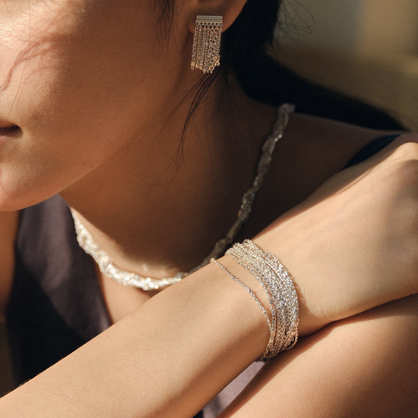 Tassel Wide Bracelet